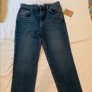 Reformation Liza High Waist Straight Leg Jeans